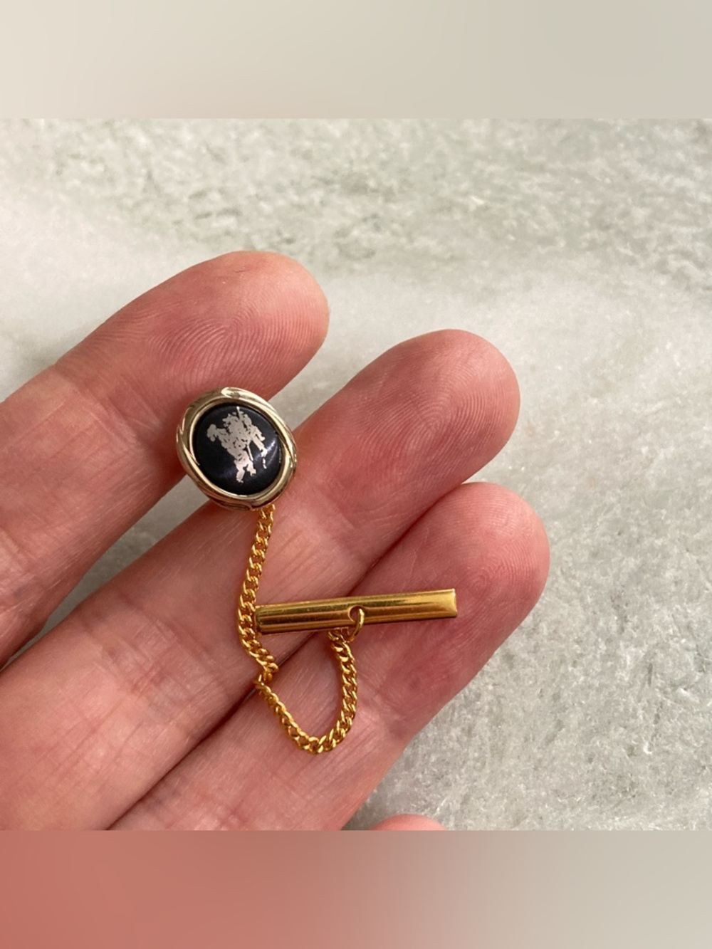 Vintage Burberry Tie Tack - Picture 2 of 5